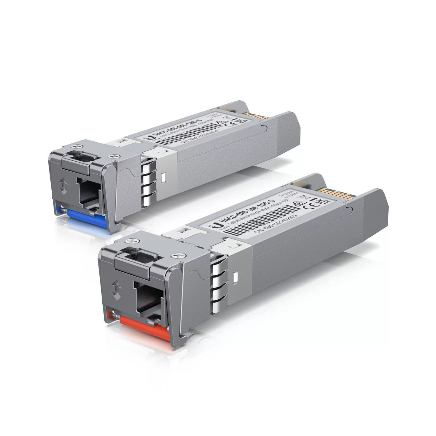 Ubiquiti 10G bidirectionele SFP+ glasvezeltransceiver – singlemode, 2-pack – UACC-OM-SM-10G-S-2