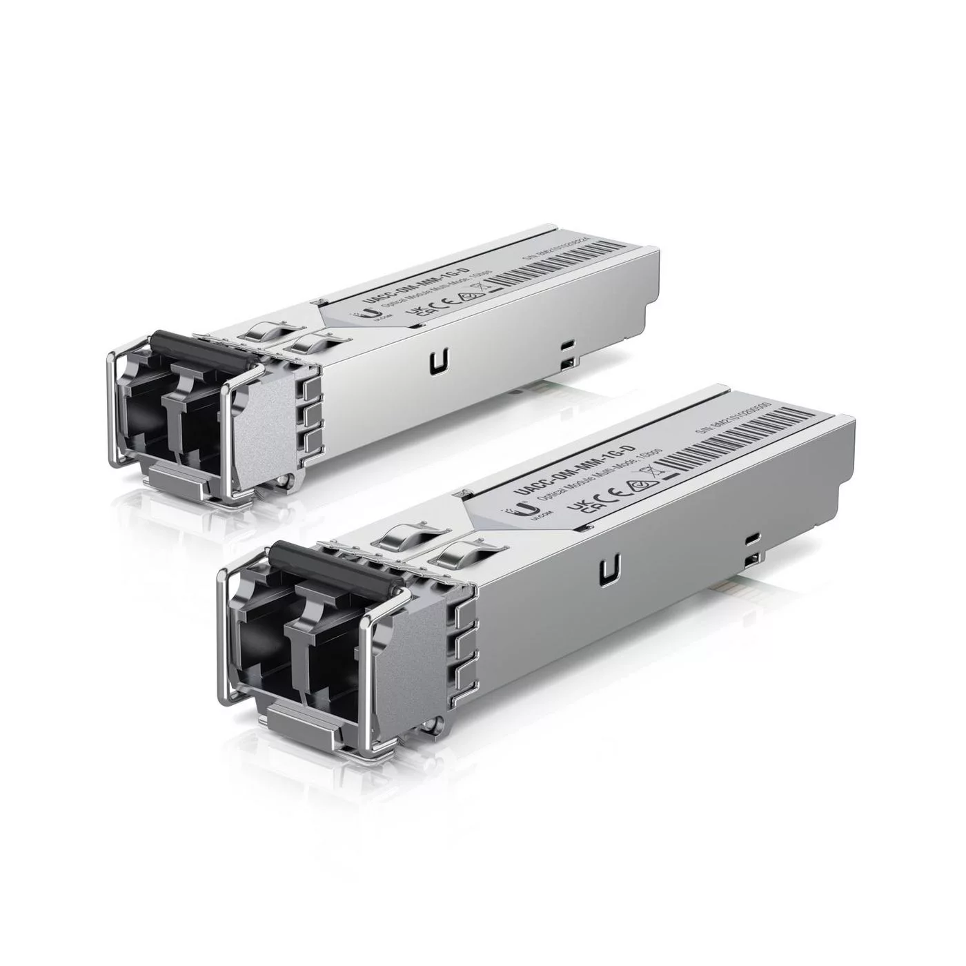 Ubiquiti 1G multimode SFP-transceivers – duplex LC UPC, 2-pack – UACC-OM-MM-1G-D-2