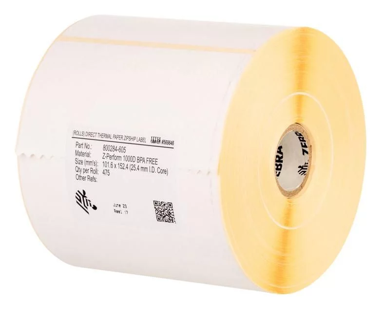 Zebra Label roll 102 x 64mm (880023-063D)