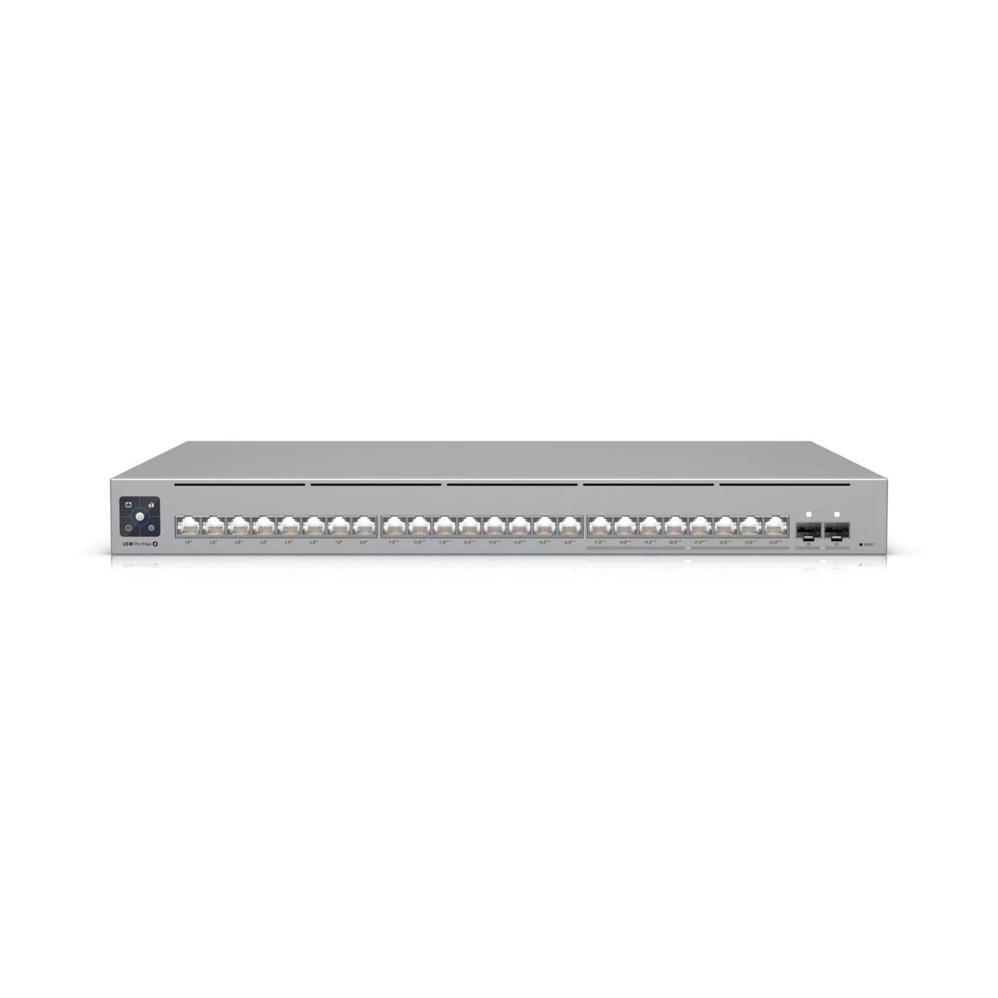 Ubiquiti UniFi Pro Max 24 PoE netwerkswitch – 2,5 GbE en 400 W PoE – USW-Pro-Max-24-PoE