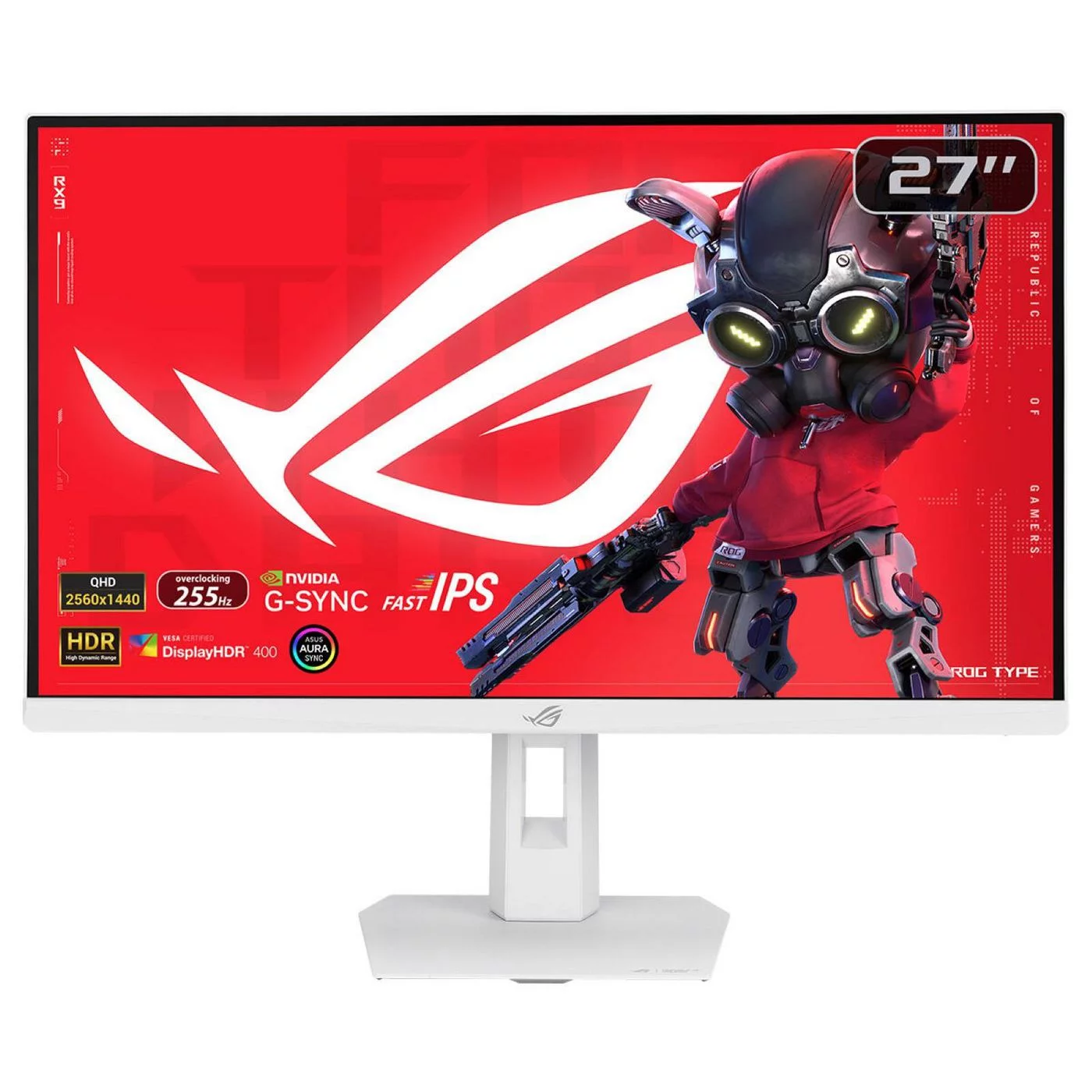 ASUS ROG Strix XG27ACMES-W gamingmonitor – 27 inch QHD 255 Hz – 90LM0C92-B01171