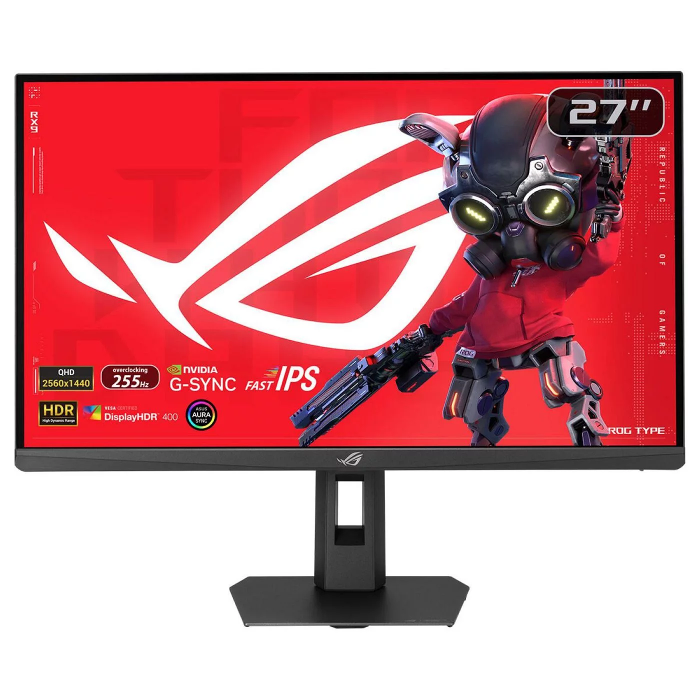 ASUS ROG Strix gamingmonitor – 27 inch WQHD 255 Hz – XG27ACMES