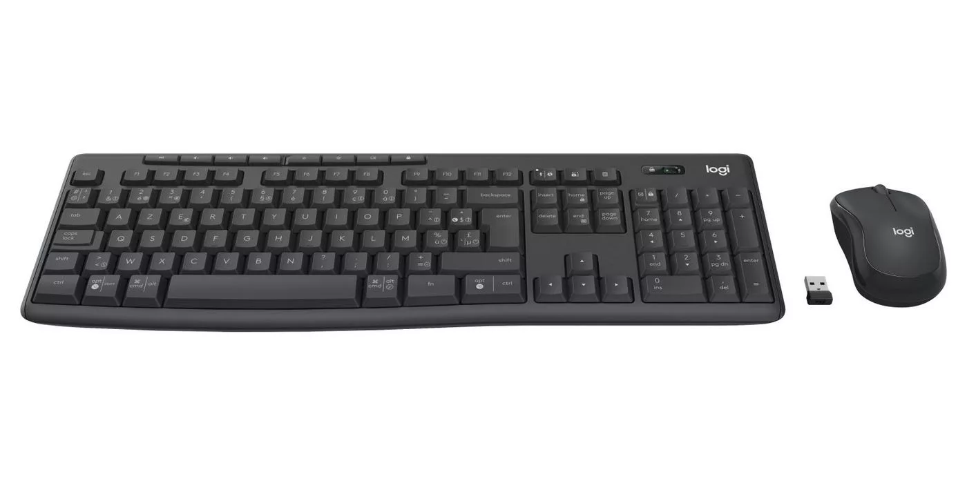 Logitech MK370 Combo toetsenbord- en muisset – Belgisch AZERTY – 920-012068