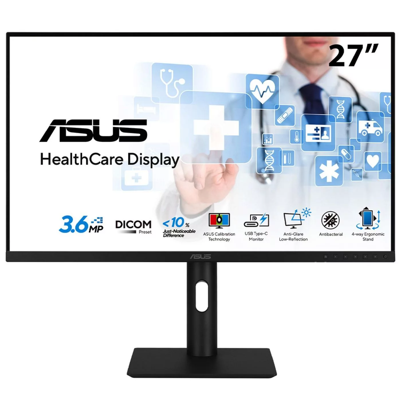 ASUS HA2741A HealthCare-monitor – 27 inch QHD – 90LM08Z0-B01M70
