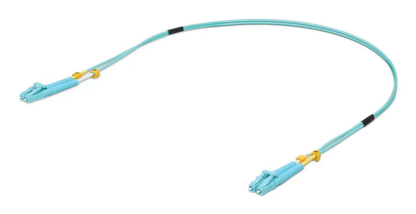 Ubiquiti OM3 duplex LC-glasvezelkabel – 0,5 m – UACC-OFC-MM-0.5M
