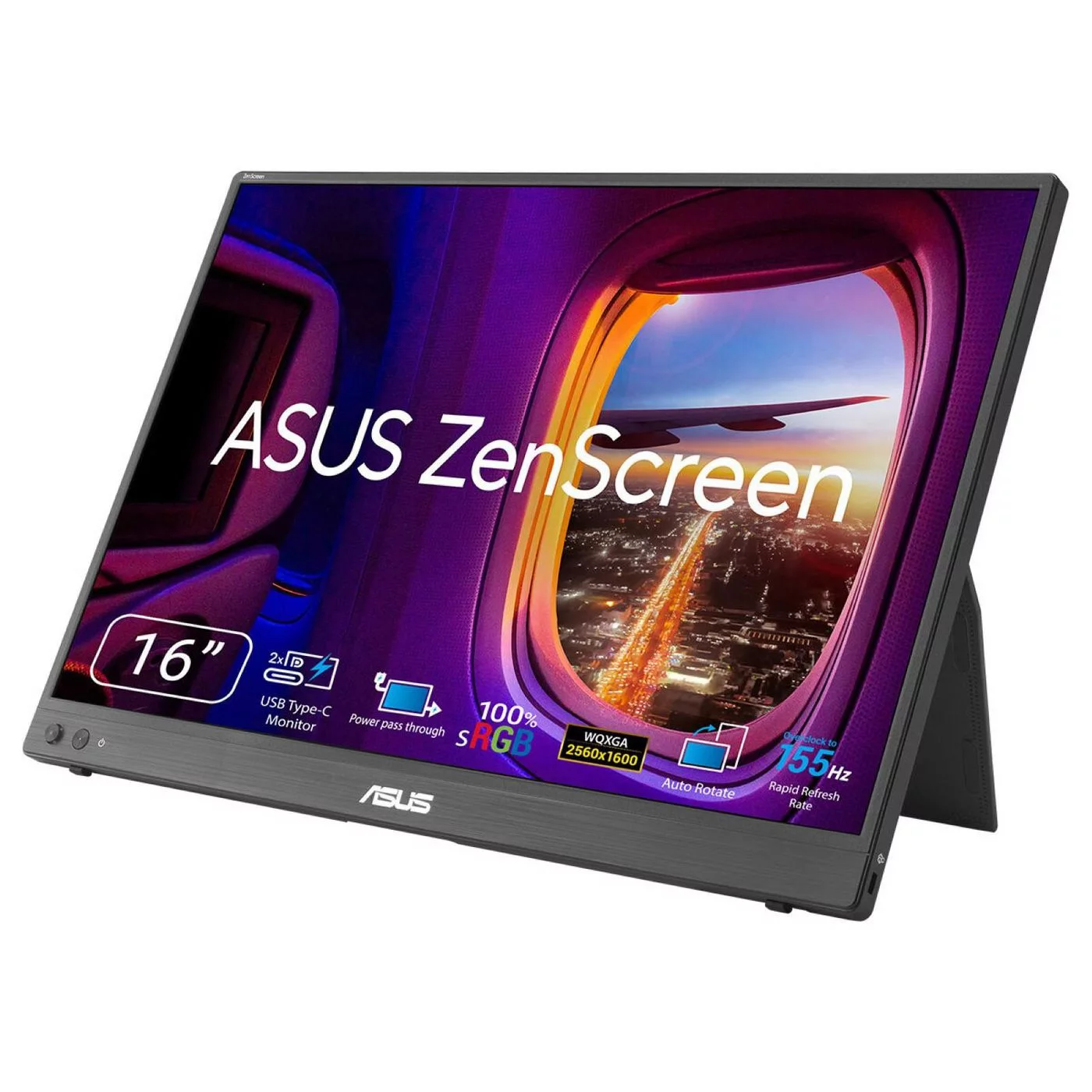 ASUS ZenScreen MB16NCG draagbare monitor – WQXGA 155 Hz – 90LM0CD1-B01N71