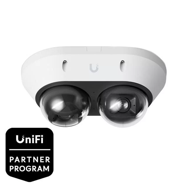 Ubiquiti AI Multi Sensor 2 IP-camera – 16 MP, dubbele lens – UVC-AI-MS-2-W