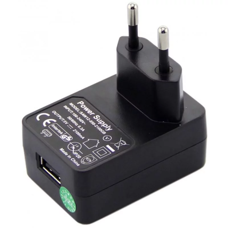 Zebra POWER SUPPLY-100-240 VAC, 5 (PWR-WUA5V12W0EU)