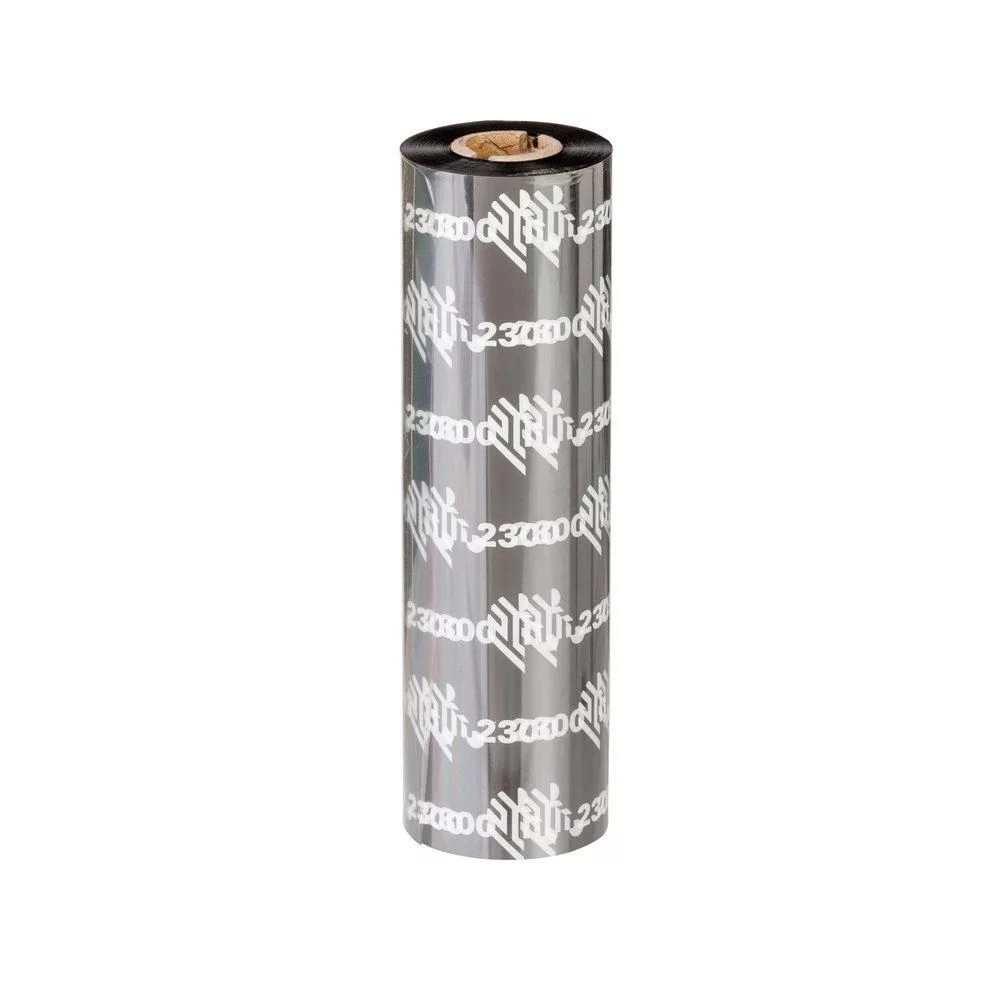 Zebra Wax Ribbon, 110mmx74m (02300CT11007)