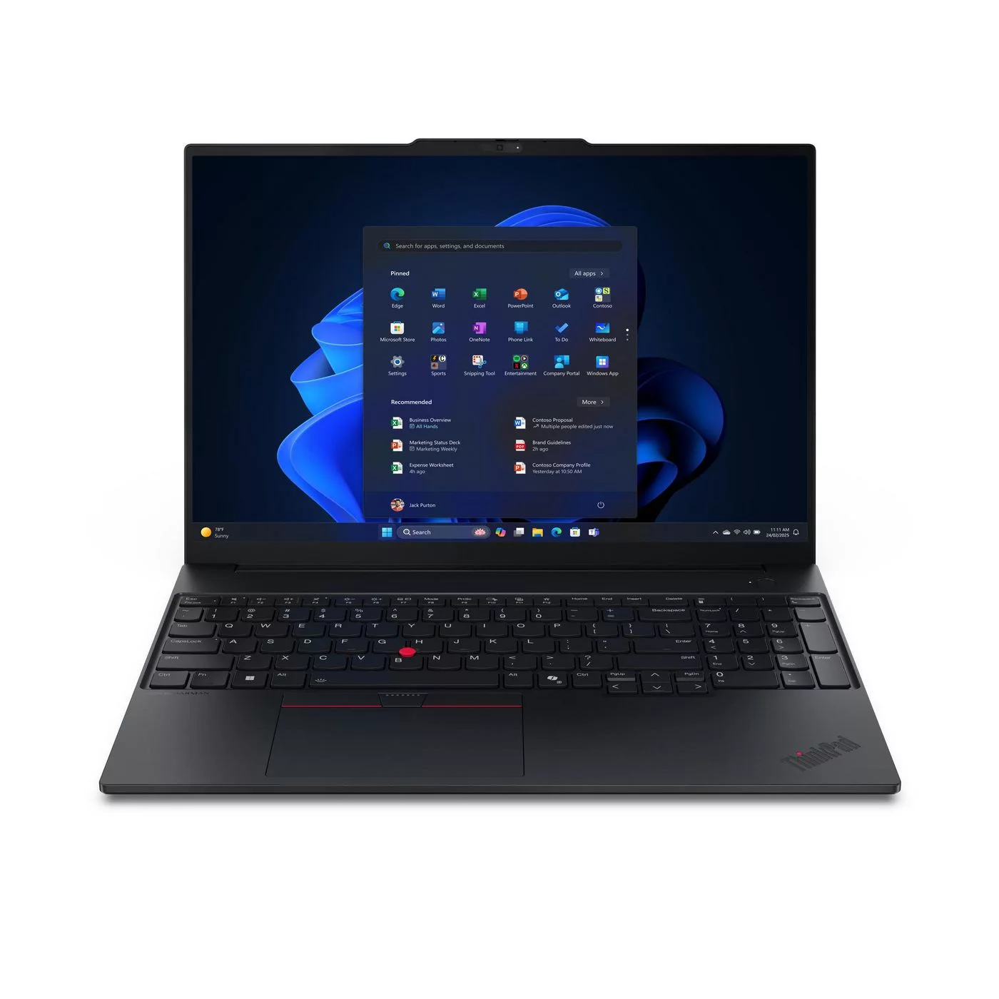 Lenovo ThinkPad E16 Gen 3 laptop – Ryzen 7 250, 16GB/512GB – 21ST001WCK