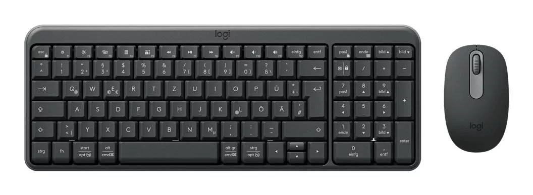 Logitech MK250 Compact Bluetooth toetsenbord- en muiscombo – QWERTZ Duits – 920-013552