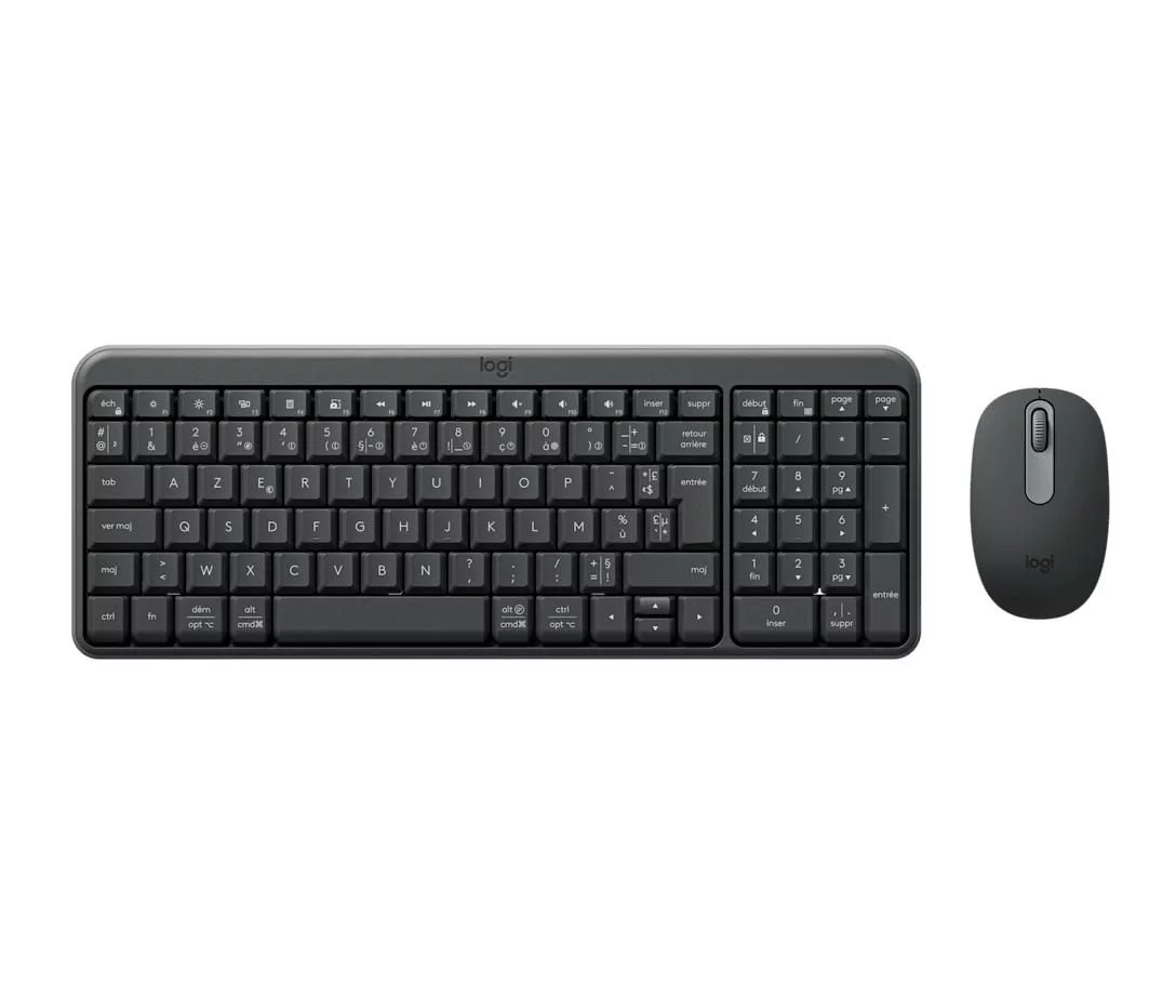 Logitech MK250 compacte toetsenbord- en muisset – Franse AZERTY-indeling – 920-013549