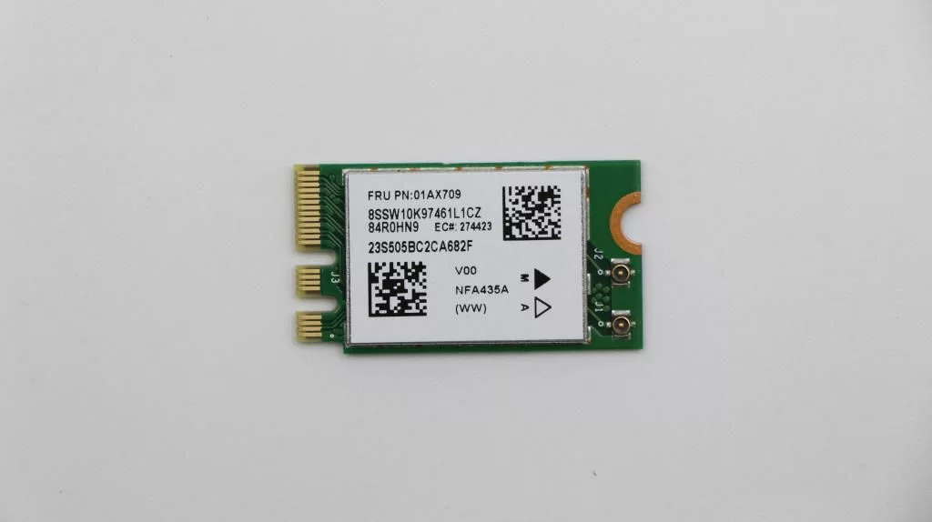 Lenovo NFA435A WLAN-kaart – Wi‑Fi 5 en Bluetooth 4.0 – 01AX709