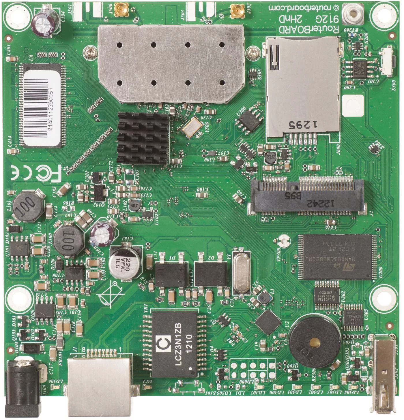 MikroTik RouterBOARD 912UAG-2HPnD draadloze router – 2,4GHz en Gigabit Ethernet – RB912UAG-2HPND