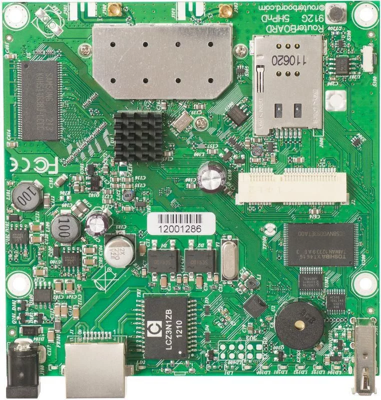 MikroTik RB912UAG-5HPnD RouterBOARD – 5GHz 802.11a/n