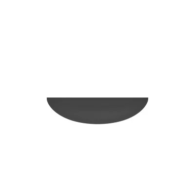 Ubiquiti EXTD-cover-Black-3 zwarte cover, onder-/profielaanzicht