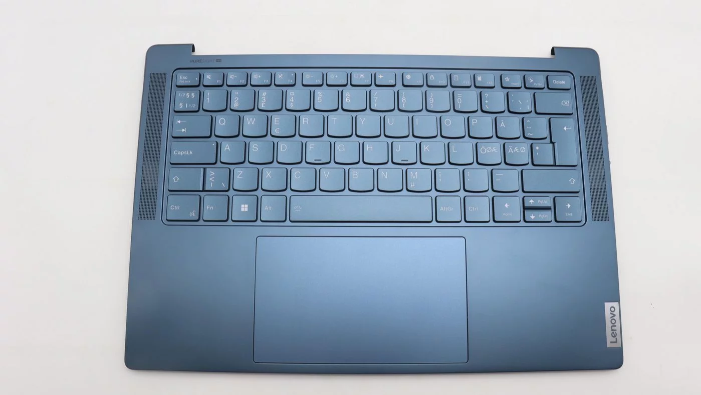 Lenovo Yoga Pro 7 14ARP8 bovenbehuizing met toetsenbord – Nordic-indeling – 5CB1L50343