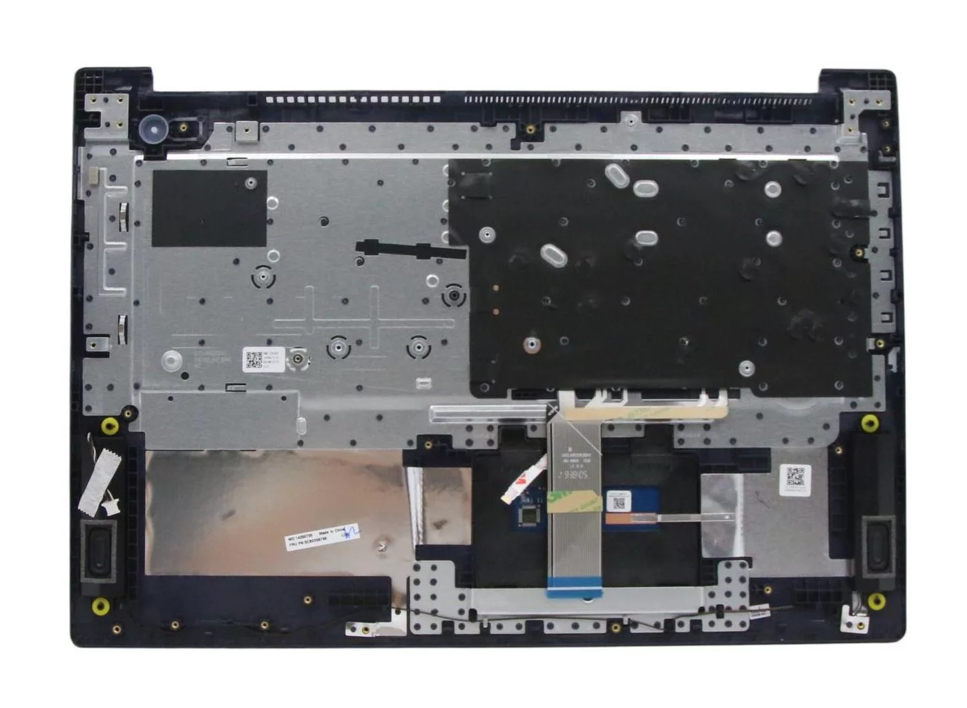 Lenovo IdeaPad 3 17 C-cover met toetsenbord – Nordic, Abyss Blue, vingerafdruklezer – 5CB0X56824