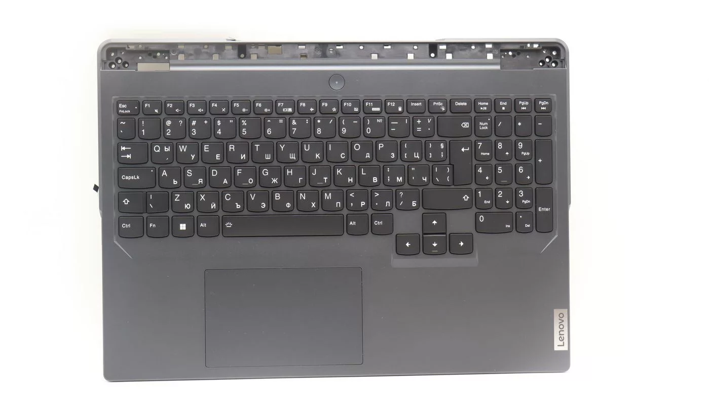 Lenovo Legion Pro 5 16IRX8 bovenbehuizing met toetsenbord – Bulgaars, wit verlicht – 5CB1L30888
