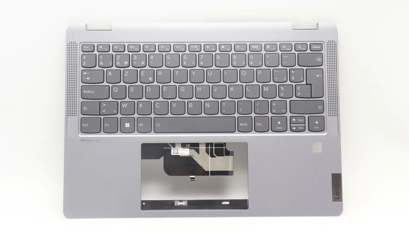 Lenovo IdeaPad Flex 5 14IRU8 bovenbehuizing met Belgisch verlicht toetsenbord – 5CB1L30679