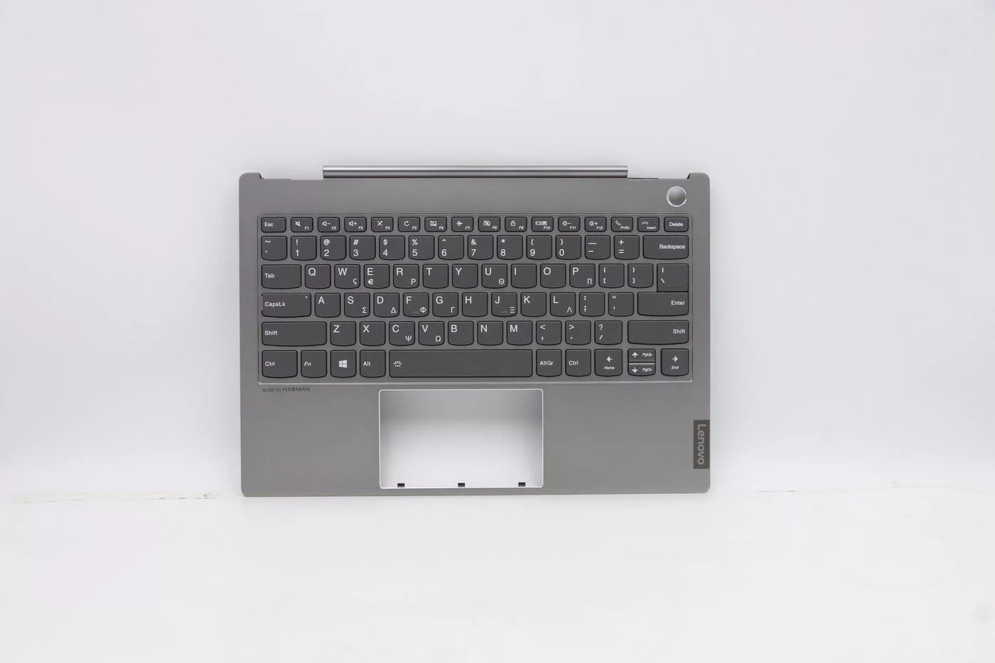 Lenovo ThinkBook 13s-IML toetsenbord met topcase – Grieks, verlicht – 5CB0W44281