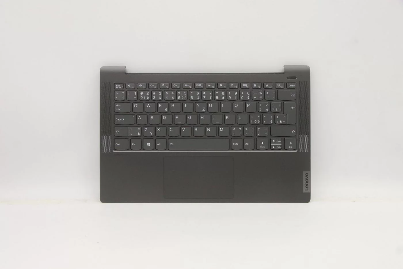 Lenovo IdeaPad 5-14ITL05 toetsenbord-palmrest – CZ/SK, verlicht en met vingerafdruklezer – 5CB1A14005