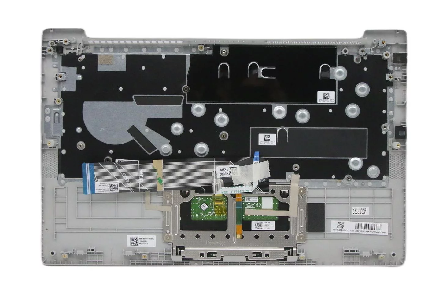 Lenovo C81YM bovenbehuizing met geïntegreerd toetsenbord – zilver, Arabische indeling – 5CB1A13829