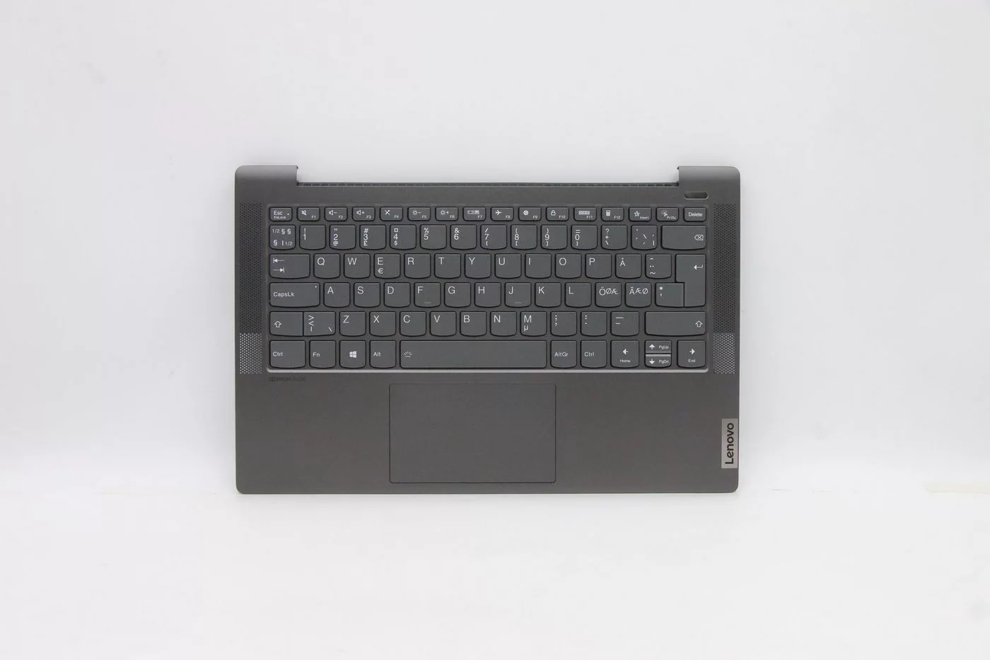 Lenovo IdeaPad 5 bovenbehuizing met verlicht Nordic toetsenbord – zwart – 5CB1A13720