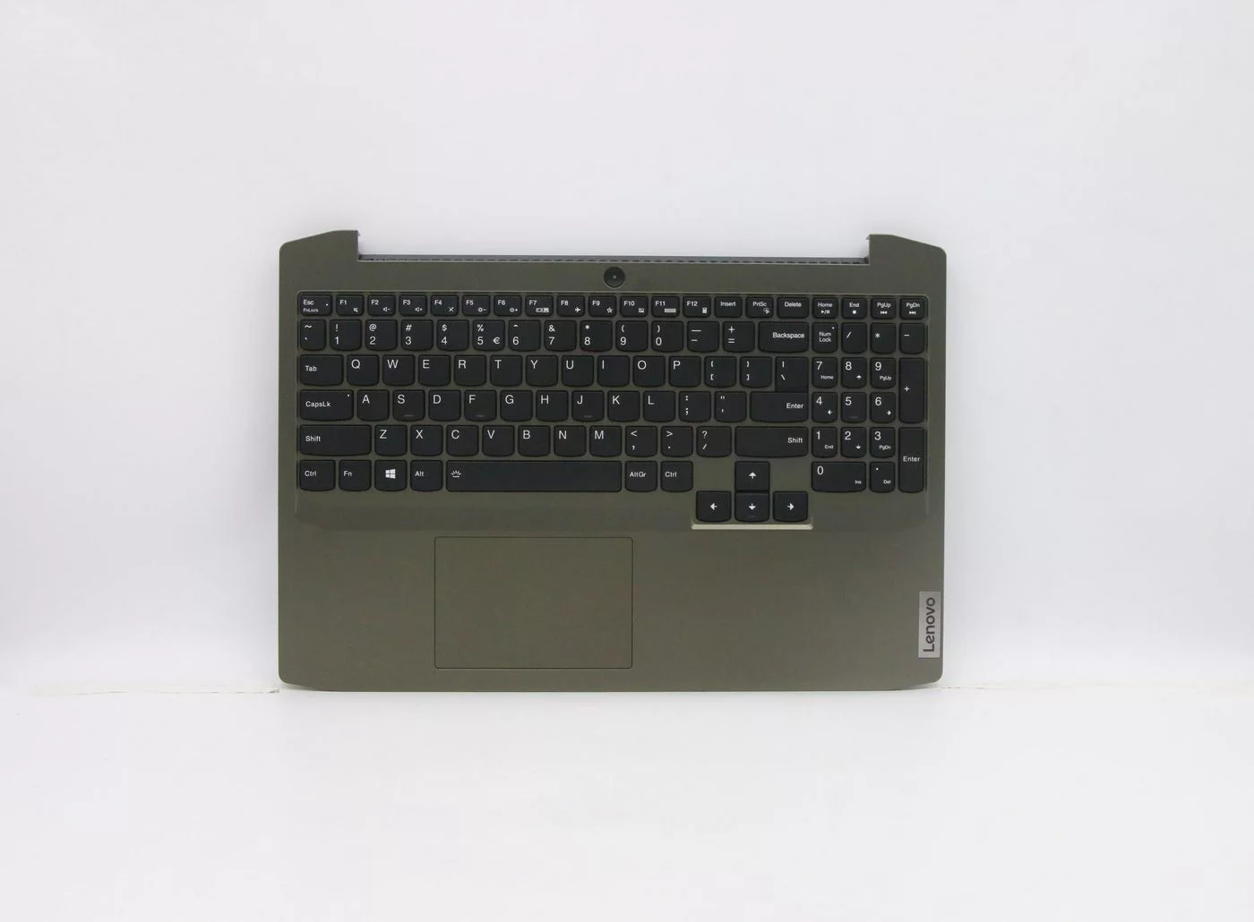 Lenovo IdeaPad Creator 5-15IMH05 C-cover met toetsenbord – US English Euro, Dark Moss – 5CB0Z26943