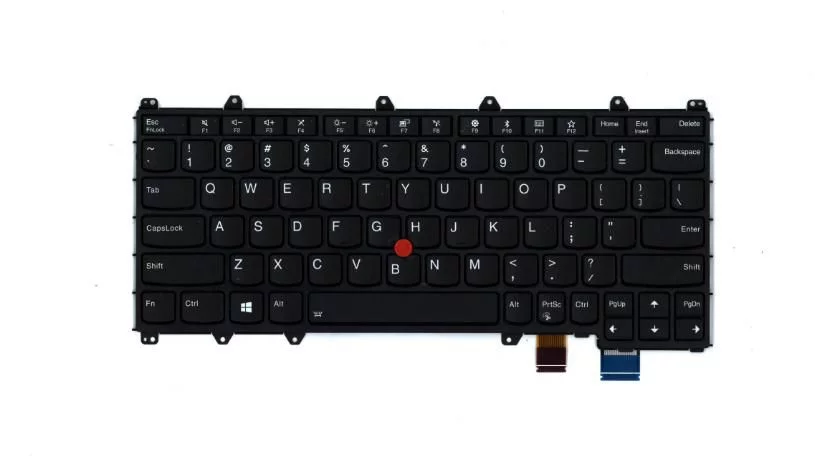 Lenovo ThinkPad X380 Yoga toetsenbord – zwart, Zweedse/Finnse indeling – 01HW640