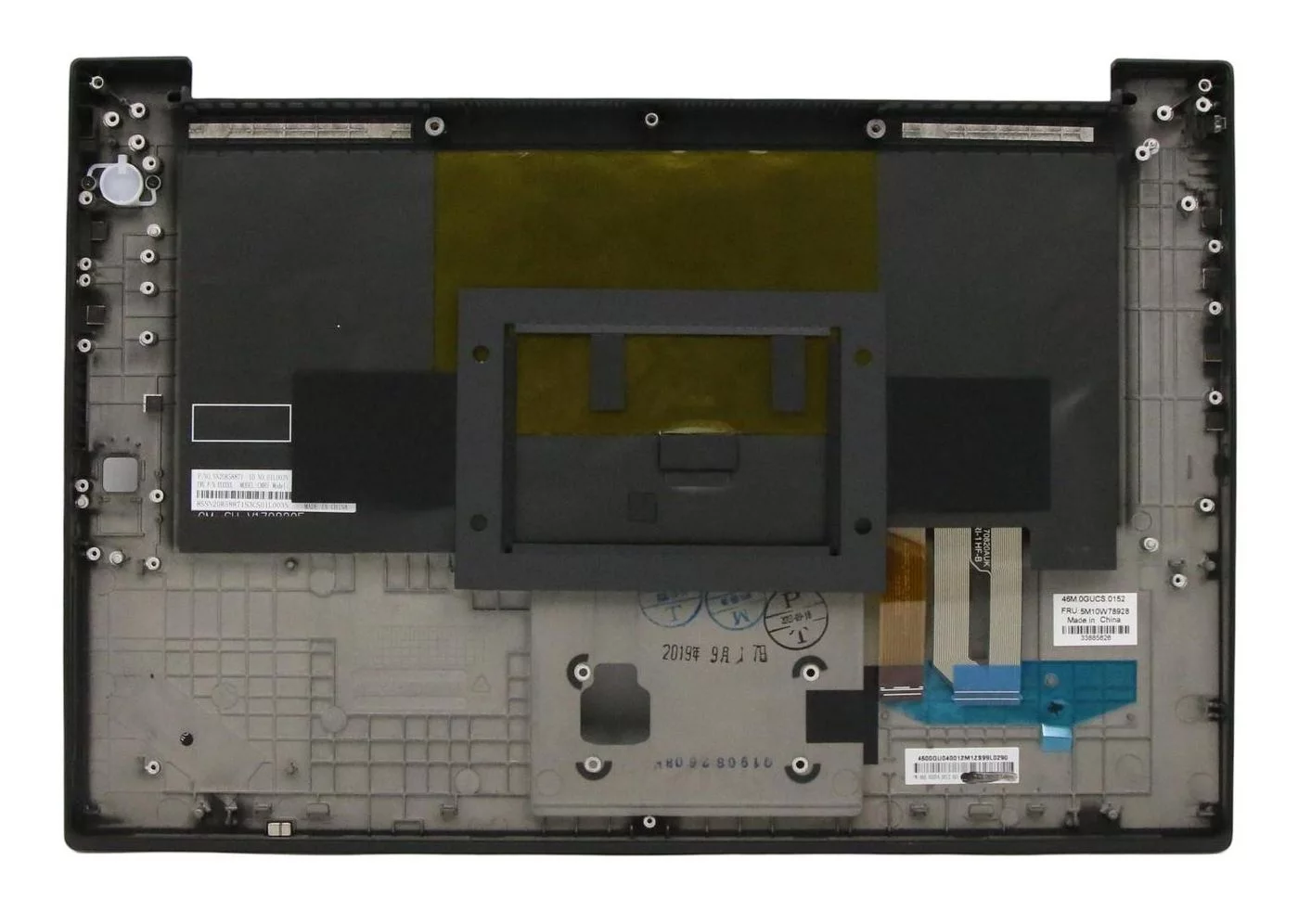 Lenovo ThinkPad P1 Gen 2 topcase met toetsenbord – Tsjechisch/Slowaaks – 5M10W78872