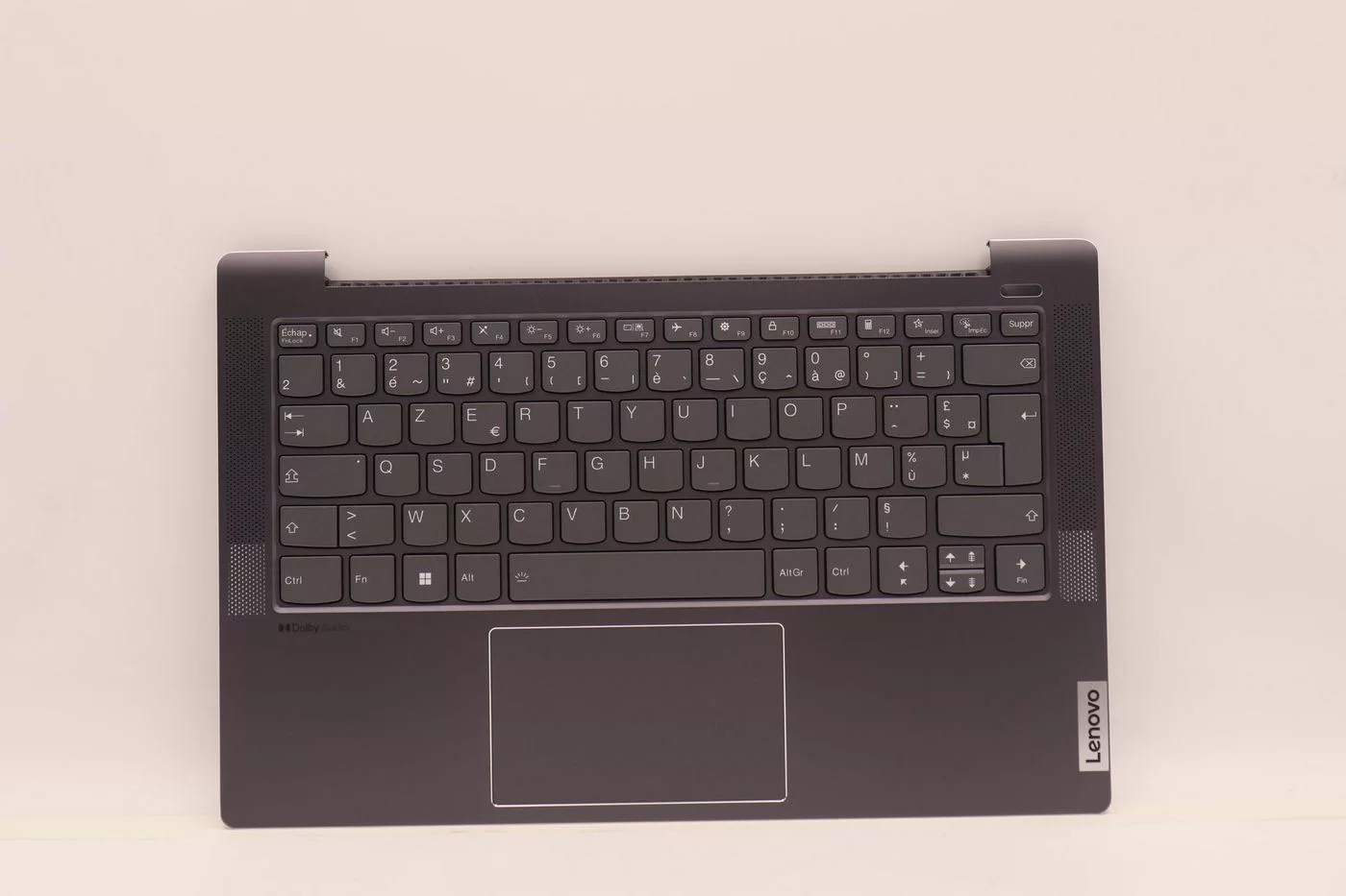 Lenovo IdeaPad 5 C82SD toetsenbord met bovenbehuizing – Frans, stormgrijs, verlicht – 5CB1J08539