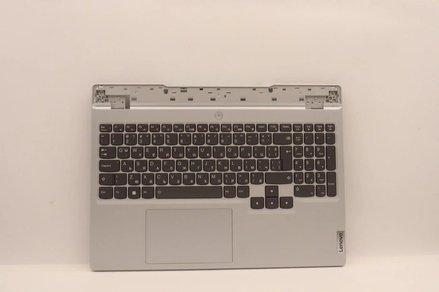 Lenovo IdeaPad Gaming 3 15IAH7H topcase met toetsenbord – Bulgaars, Cloud Grey – 5CB1F38665