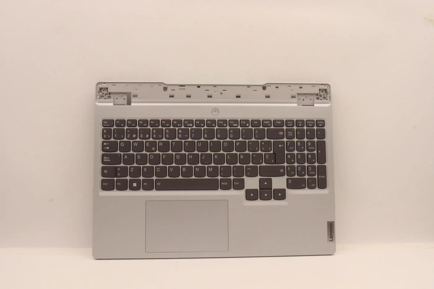 Lenovo Legion 5 15IAH7H toetsenbord met bovenbehuizing – Spaanse indeling, cloudgrijs – 5CB1F38686