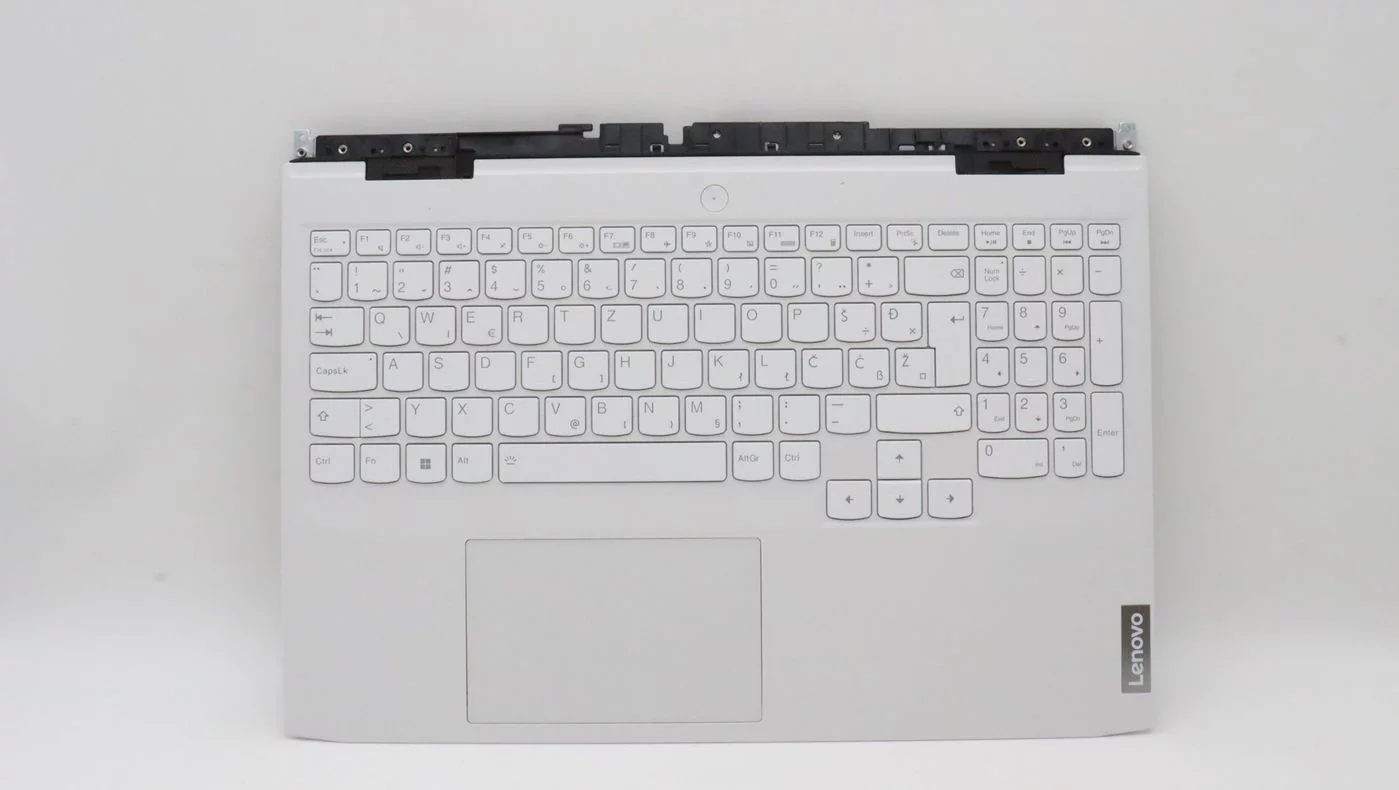Lenovo IdeaPad 3 15IAH7 toetsenbord met C-cover – Sloveense indeling, wit – 5CB1H38863