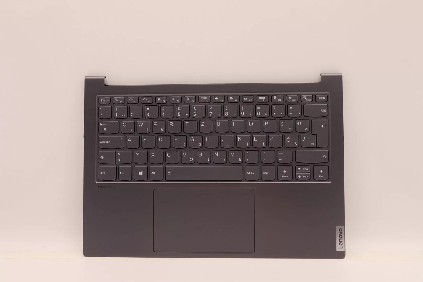 Lenovo IdeaPad 7 14IAP7 toetsenbord-topcase – Sloveense indeling, Storm Grey – 5CB1H70855