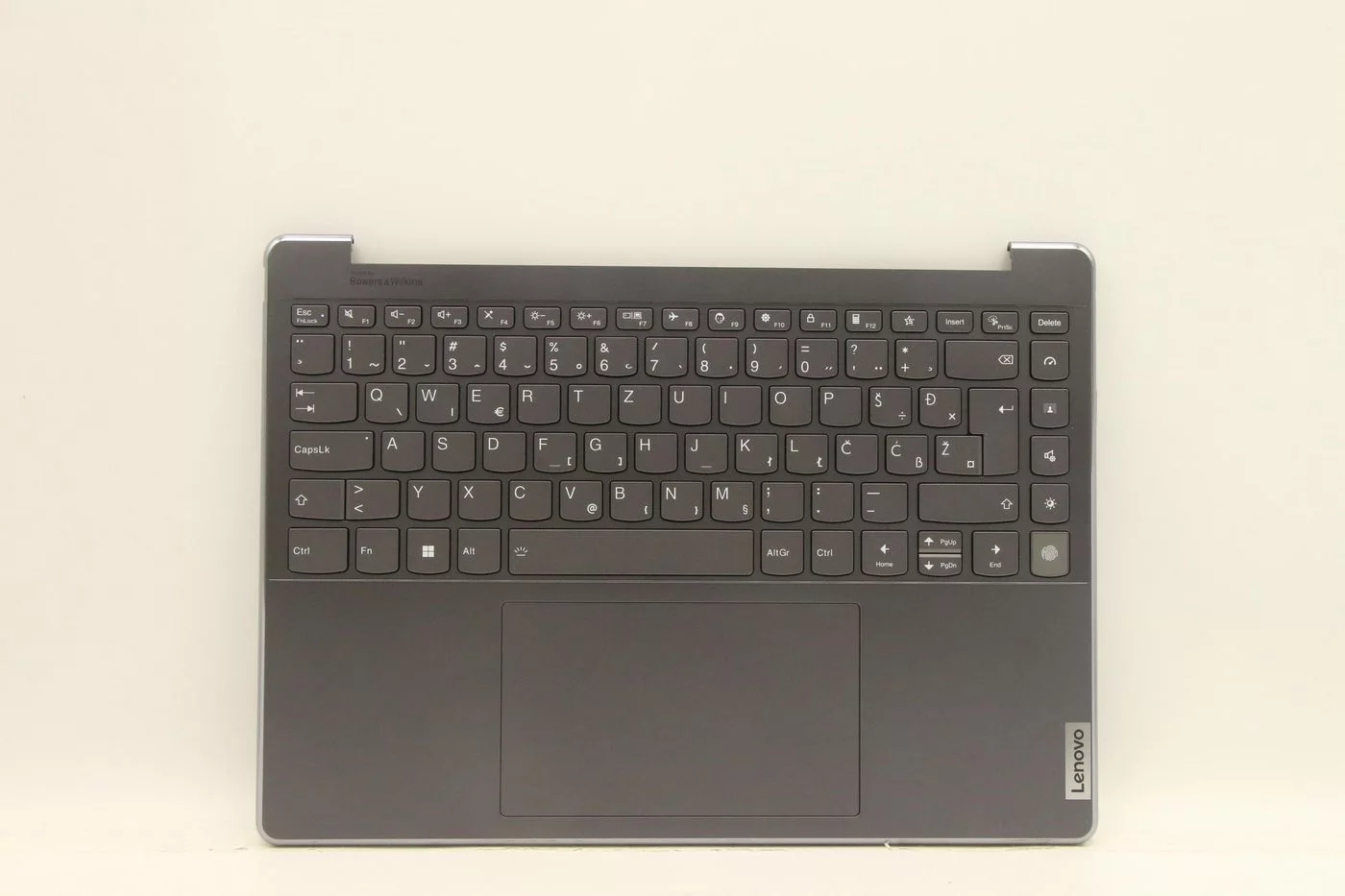 Lenovo Upper Case met Sloveens toetsenbord – grijs – 5CB1H23717