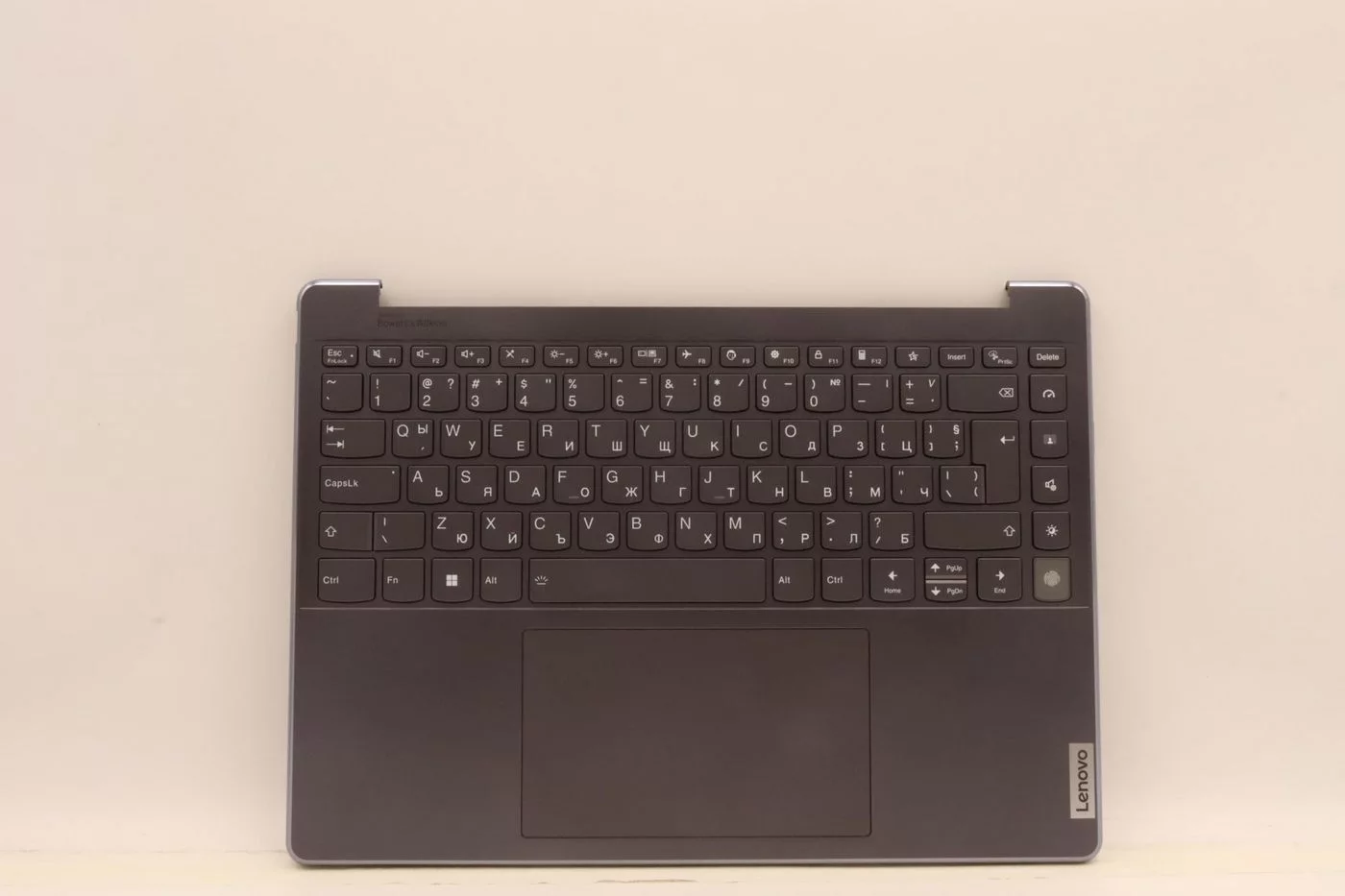 Lenovo IdeaPad 9 14IAP7 geïntegreerde toetsenbordbehuizing – grijs, Bulgaarse indeling – 5CB1H23729