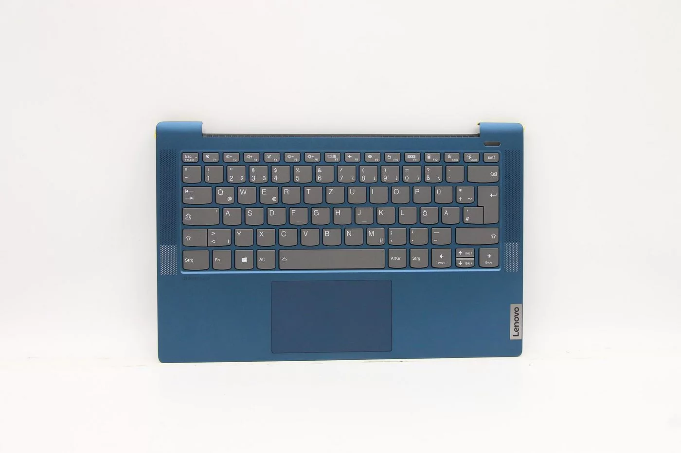Lenovo IdeaPad 5-14IIL05 bovenbehuizing met toetsenbord – blauw, verlicht en met vingerafdruksensor – 5CB0Y89090