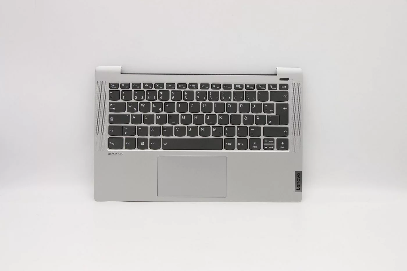 Lenovo C81YH toetsenbord met zilveren aluminium bovenbehuizing – Duits – 5CB0Y89111