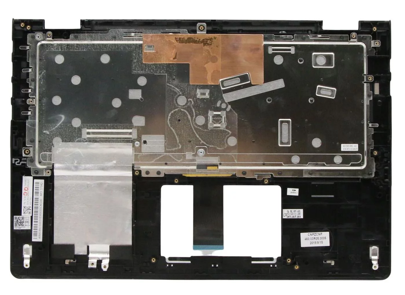 Lenovo Yoga Chromebook C630 bovenbehuizing met Duits toetsenbord en verlichting – 5CB0U43745