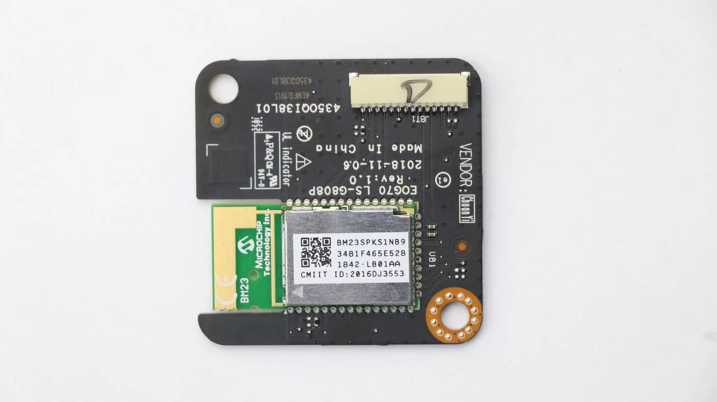 Lenovo Yoga A940 Bluetooth-luidsprekerprintplaat – 01LM698