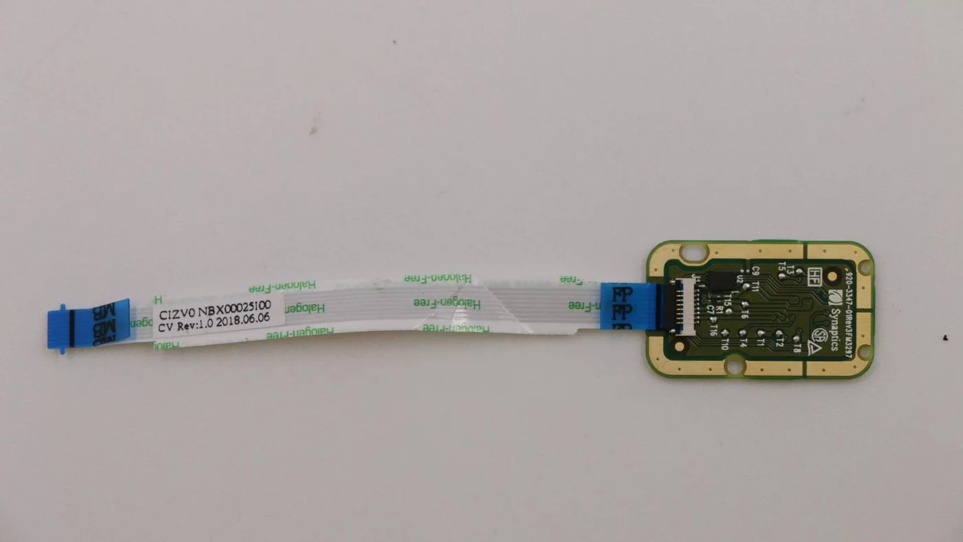 Lenovo IdeaPad 720S-14IKB vingerafdrukmodule met kabel – zilver – 5C50N79837