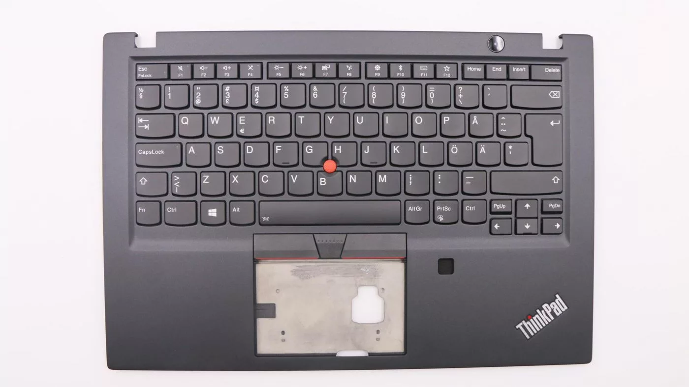 Lenovo ThinkPad T490s C-cover met Zweeds/Fins toetsenbord en achtergrondverlichting – FRU02HM301