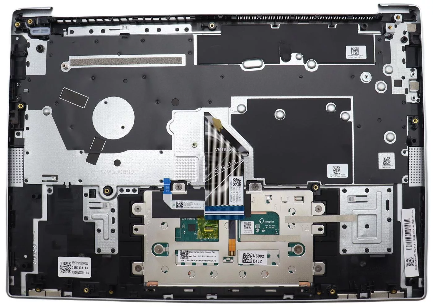 Lenovo IdeaPad Slim 5 C82XD toetsenbordcover – Belgisch, verlicht, met vingerafdruklezer – 5CB1L10825