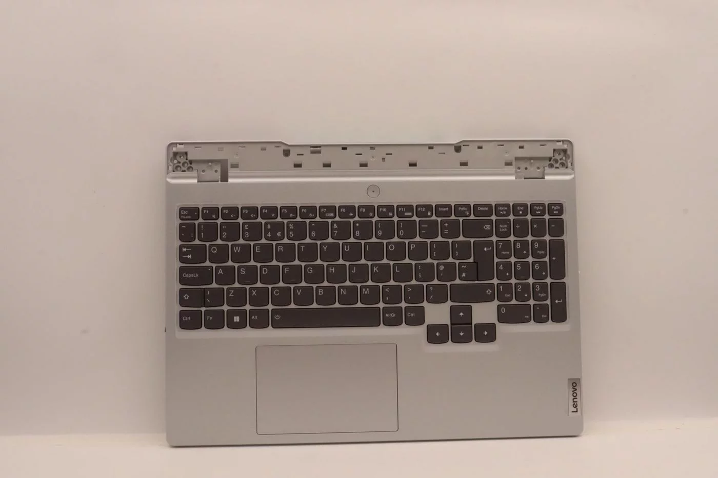 Lenovo COVER Upper Case ASM_UKE L82RB toetsenbord – UK-indeling, Cloud Grey – 5CB1F38691
