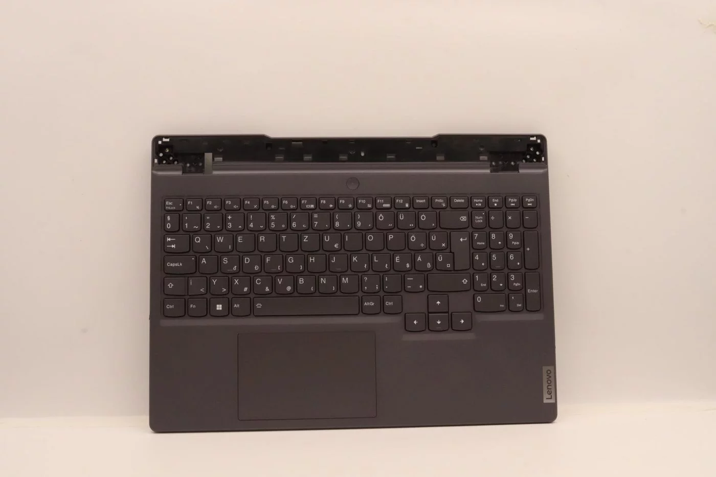 Lenovo Legion 5 15IAH7 toetsenbord met bovenbehuizing – Hongaars, Storm Grey – 5CB1H22931