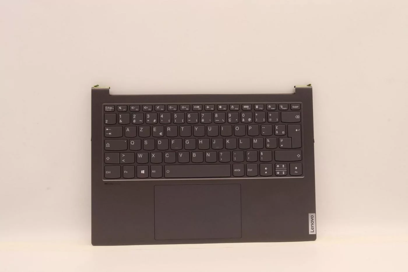Lenovo Yoga Slim 7 Pro 14IAH7 toetsenbord met bovenbehuizing – Franse indeling, stormgrijs – 5CB1J23645