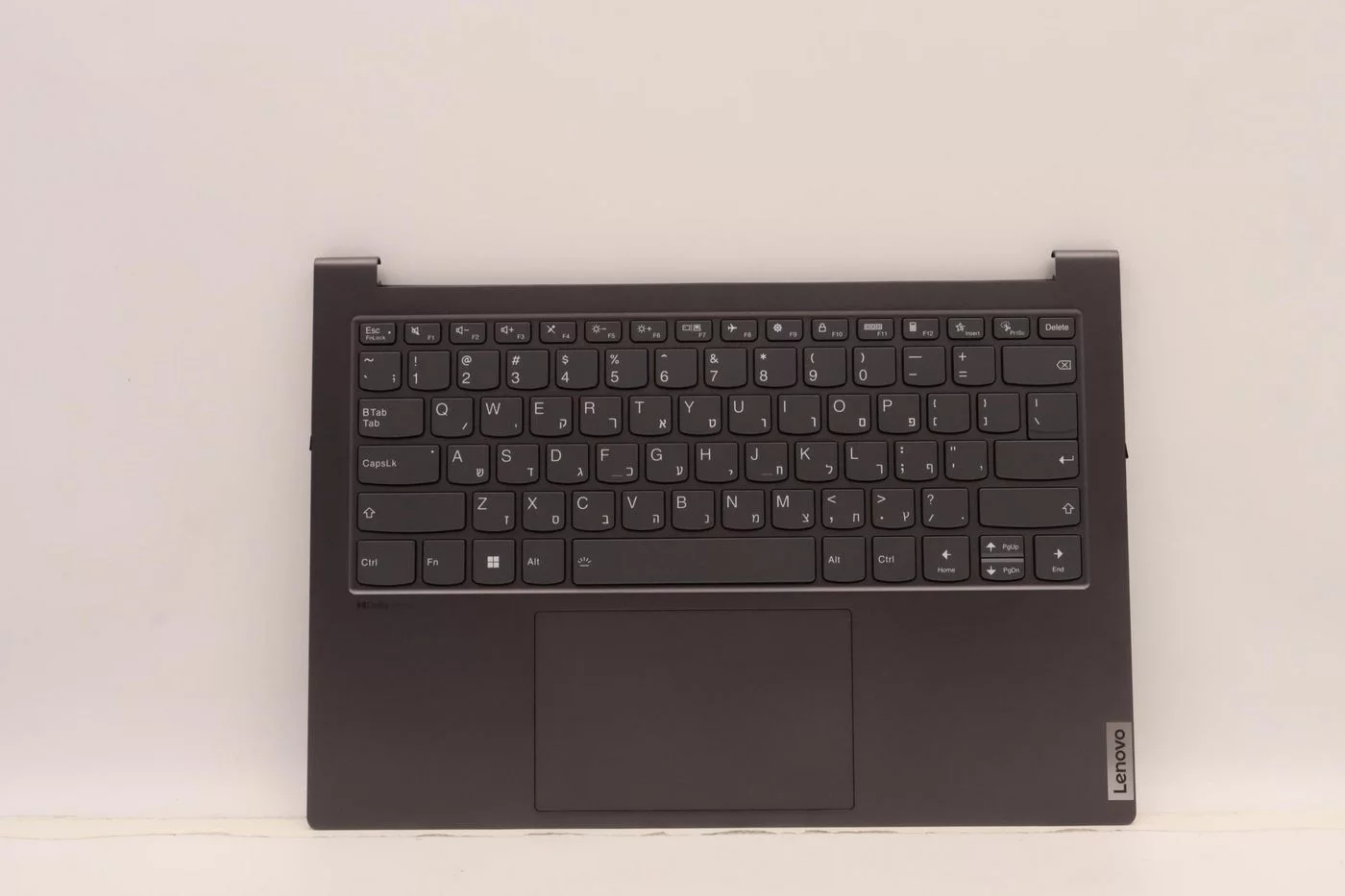 Lenovo Yoga Slim 7 Pro 14IAH7 C-cover met toetsenbord – Hebreeuwse indeling – 5CB1J23655