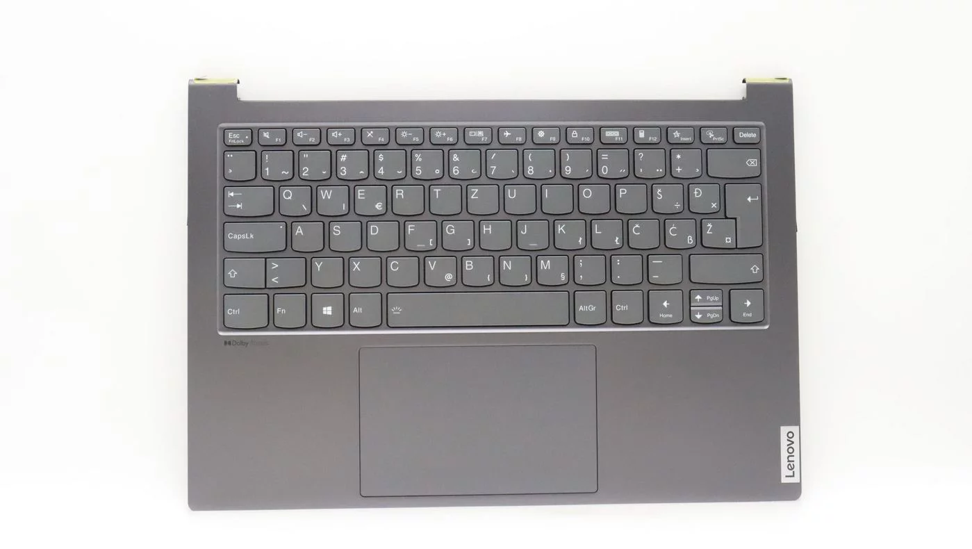 Lenovo Yoga Slim 7 Pro 14IAH7 bovenbehuizing met toetsenbord – Sloveense indeling, stormgrijs – 5CB1J23677